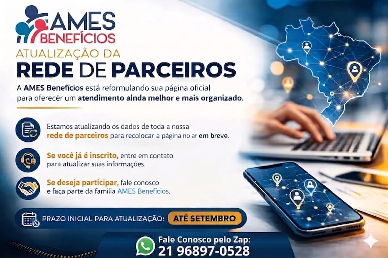 Atualização da Rede de Parceiros AMES